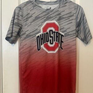 Ohio State Dry Fit Material youth shirt